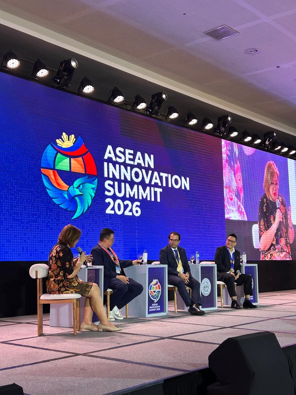 ASEAN Innovation Summit 2026 plenary stage at SMX Convention Center Davao